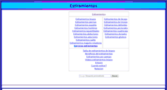 Desktop Screenshot of estiramientos.net